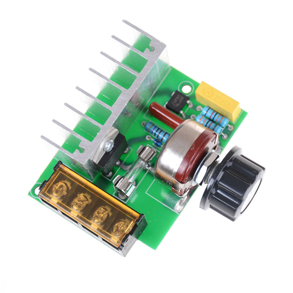 4000W AC 220V SCR Voltage Adjustable Regulator Motor Speed Control DimmerB J SJ
