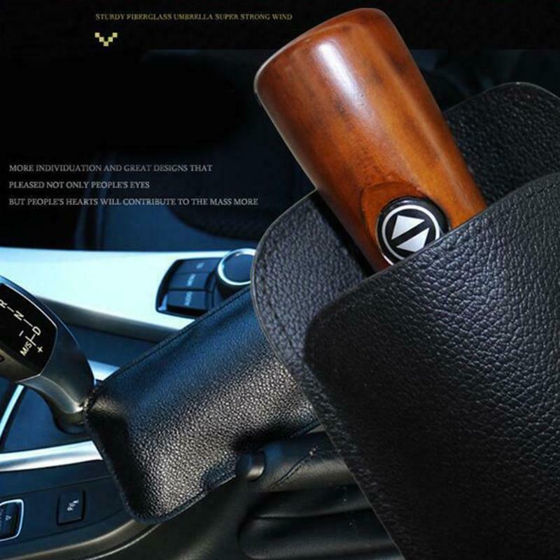 Black PU Leather Umbrella Cover Case Portable Waterproof Umbrella Storage Pocket