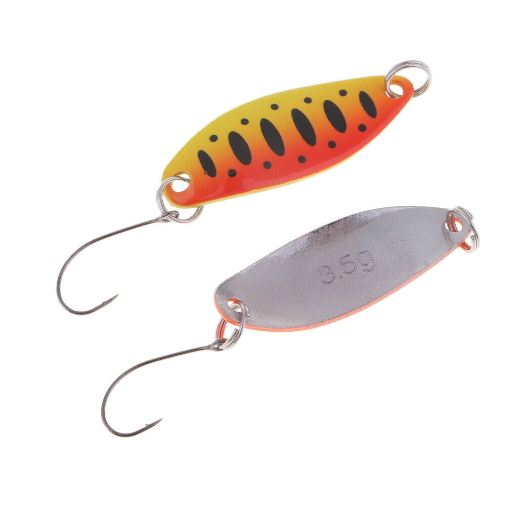 7Pcs   High   Reflective   Fishing   Spoon   Lures   Metal   Sequins   Baits   w