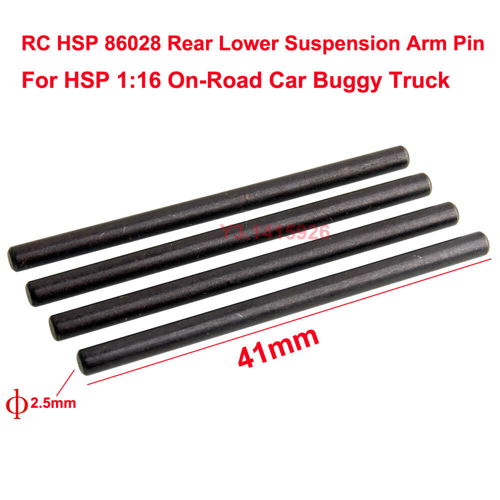 RC HSP 86028 Rear Lower Suspension Arm Pin For HSP 1:16 On-Road Car Buggy Truck