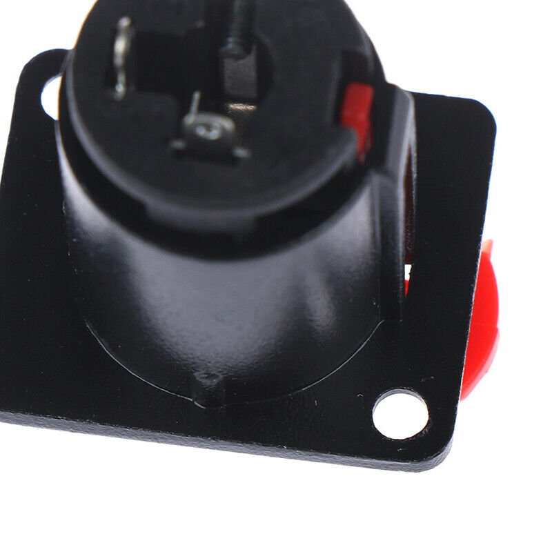 Speaker Audio Jack 6.35mm Connector 1/4 inch Female Socket Panel Mounted .l8