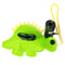 Pets Dogs Poop Waste Dispenser Box Poop Removal Disposal Bags Holder Green