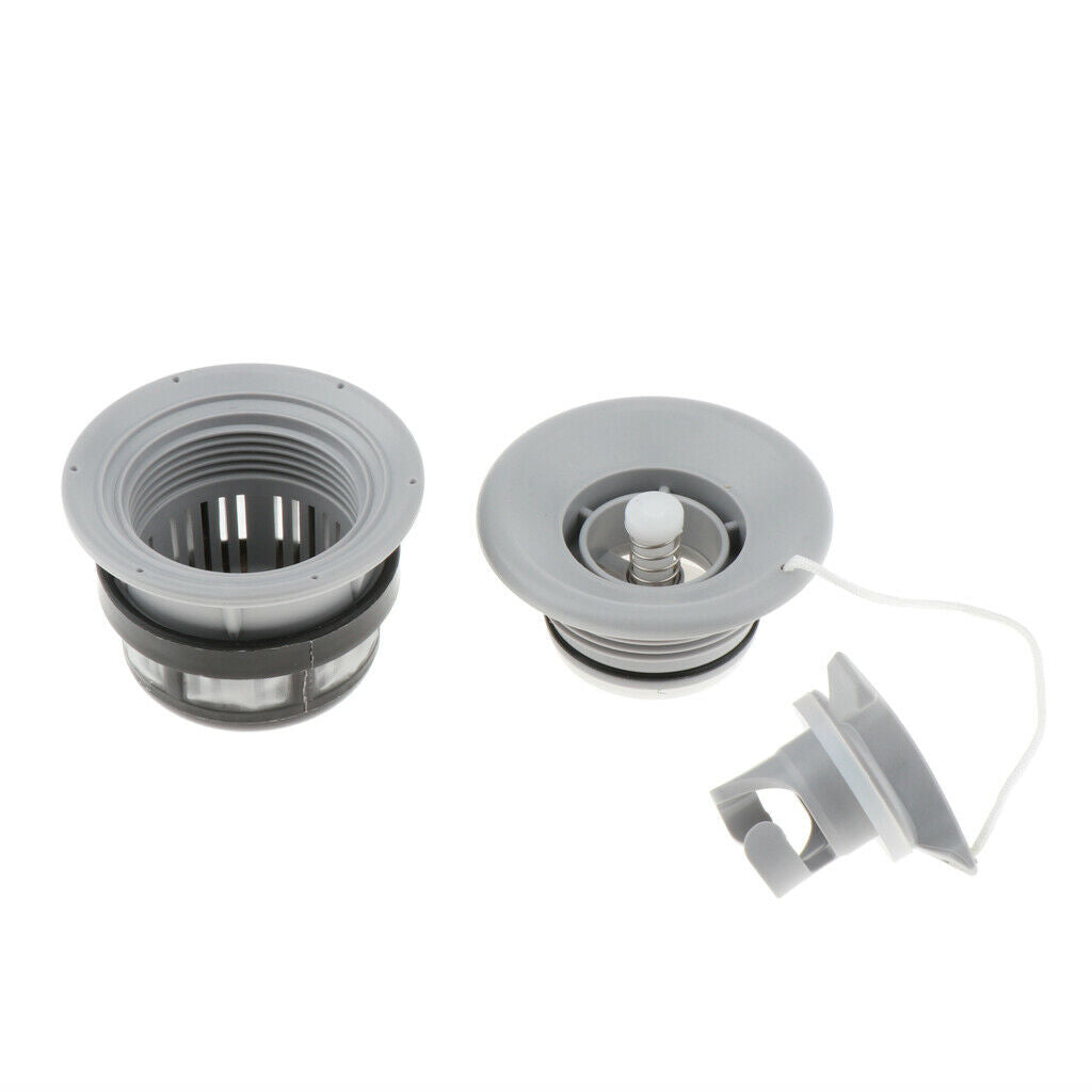 Inflatable Kayak Air Valve 6 Holes Valve Adapter with Threaded   Filter