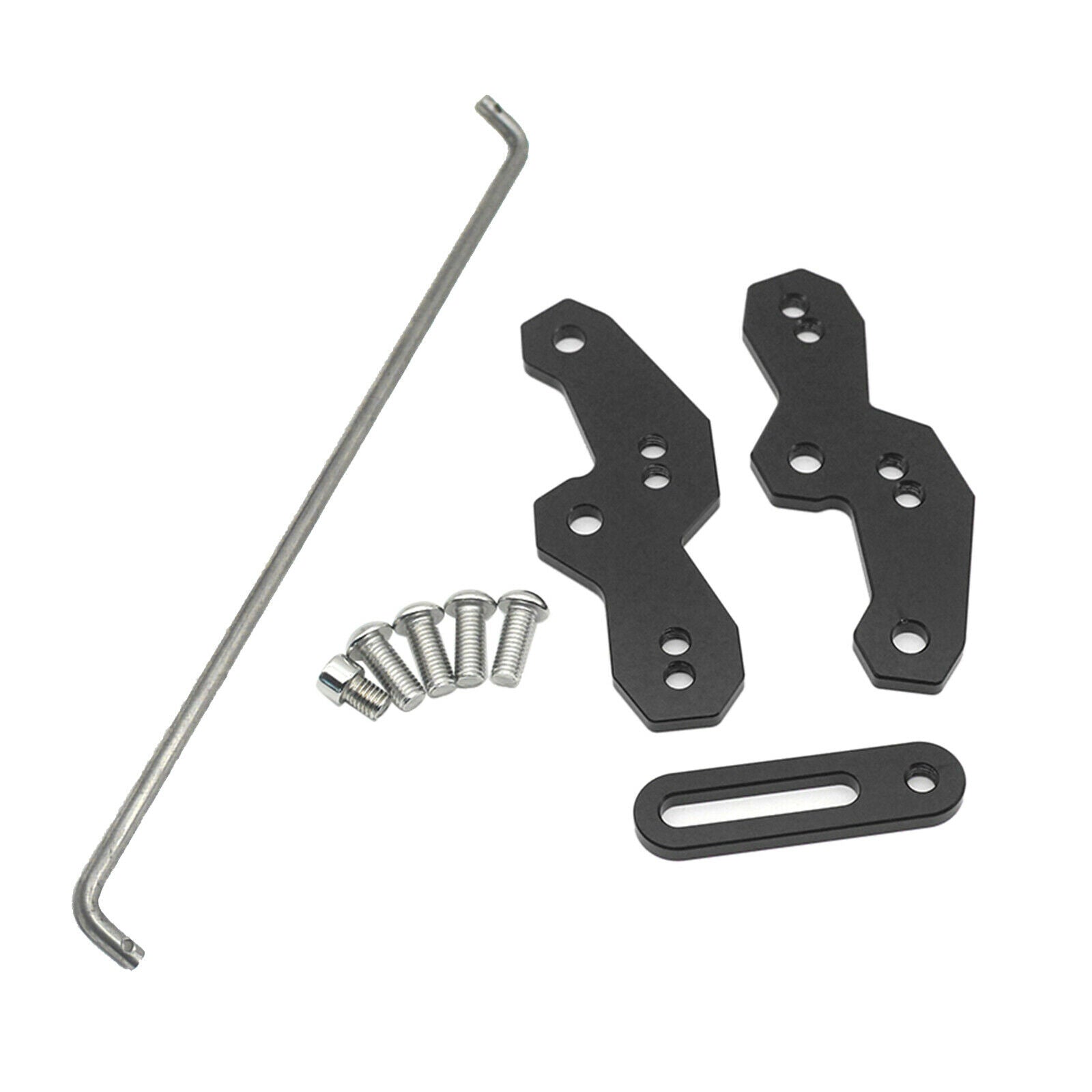 Rearset Base Relocation Brackets Kit for Yamaha YZF-R15 V3 2017-2019 Black