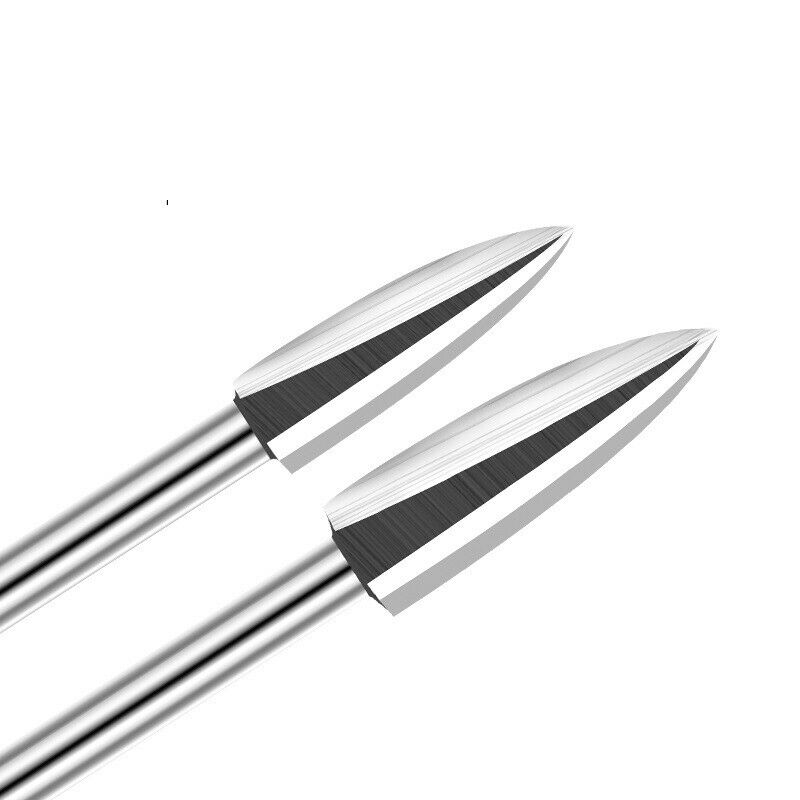Woodworking Engraving Drill Bit 5 Pcs 3Mm Shank Carbide Edging Drill Woodworking