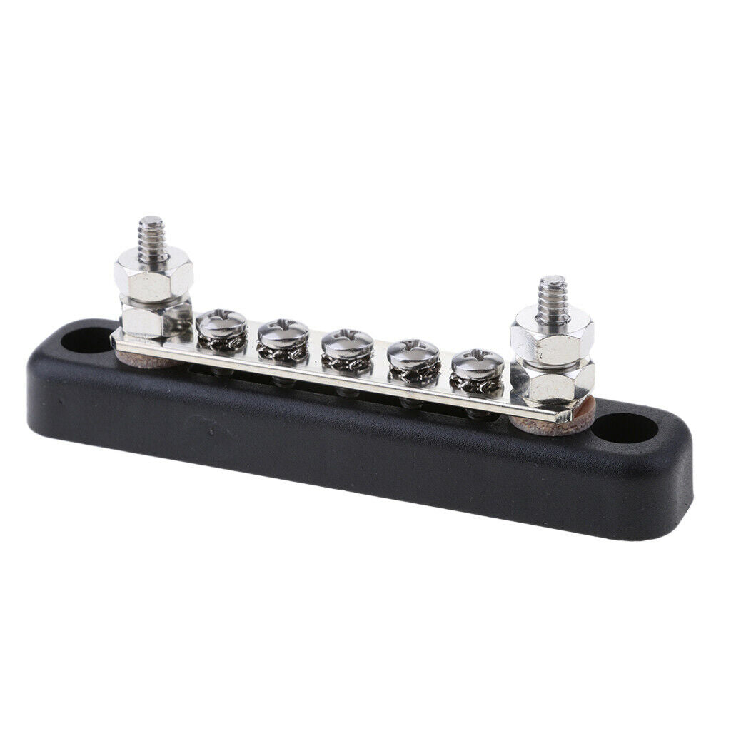5 Point Auto Marine 100A Power Distribution Bus Bar Terminal Block