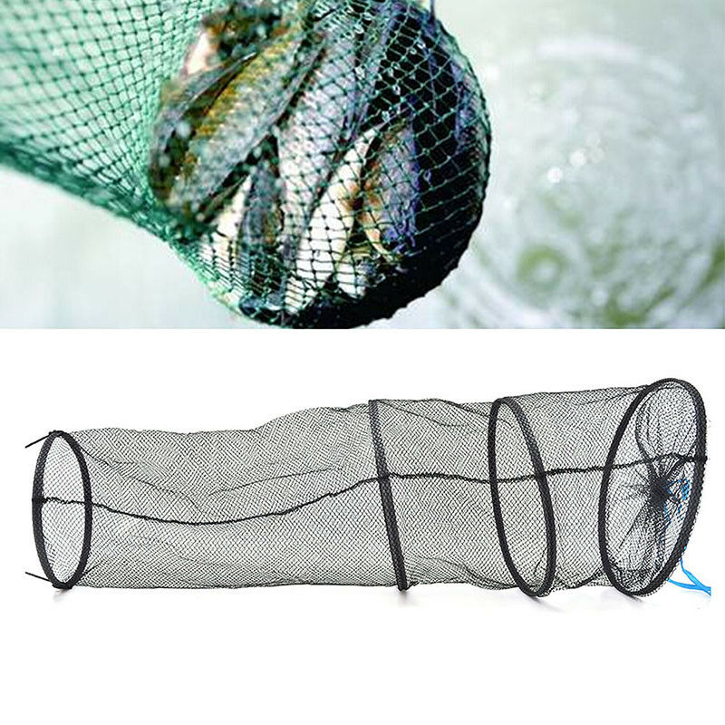 4Layers Collapsible Fishing Basket Dip Net Fishing Cage Fishing Accessor Tool Tt