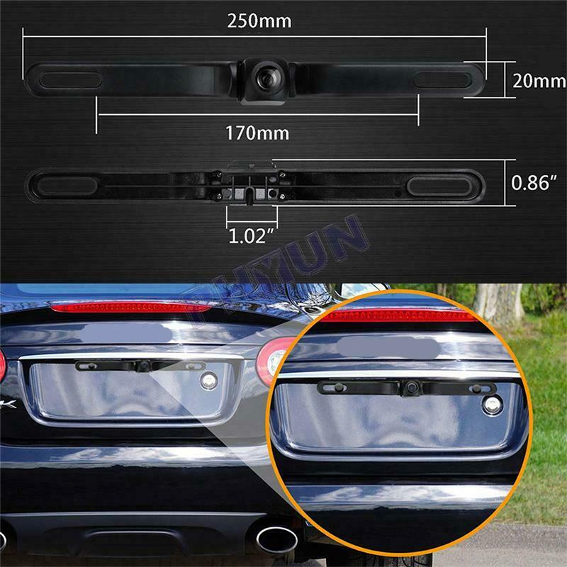 720P 170 Degree Car Rear View Camera w/ Night Look Wifi connection Universal