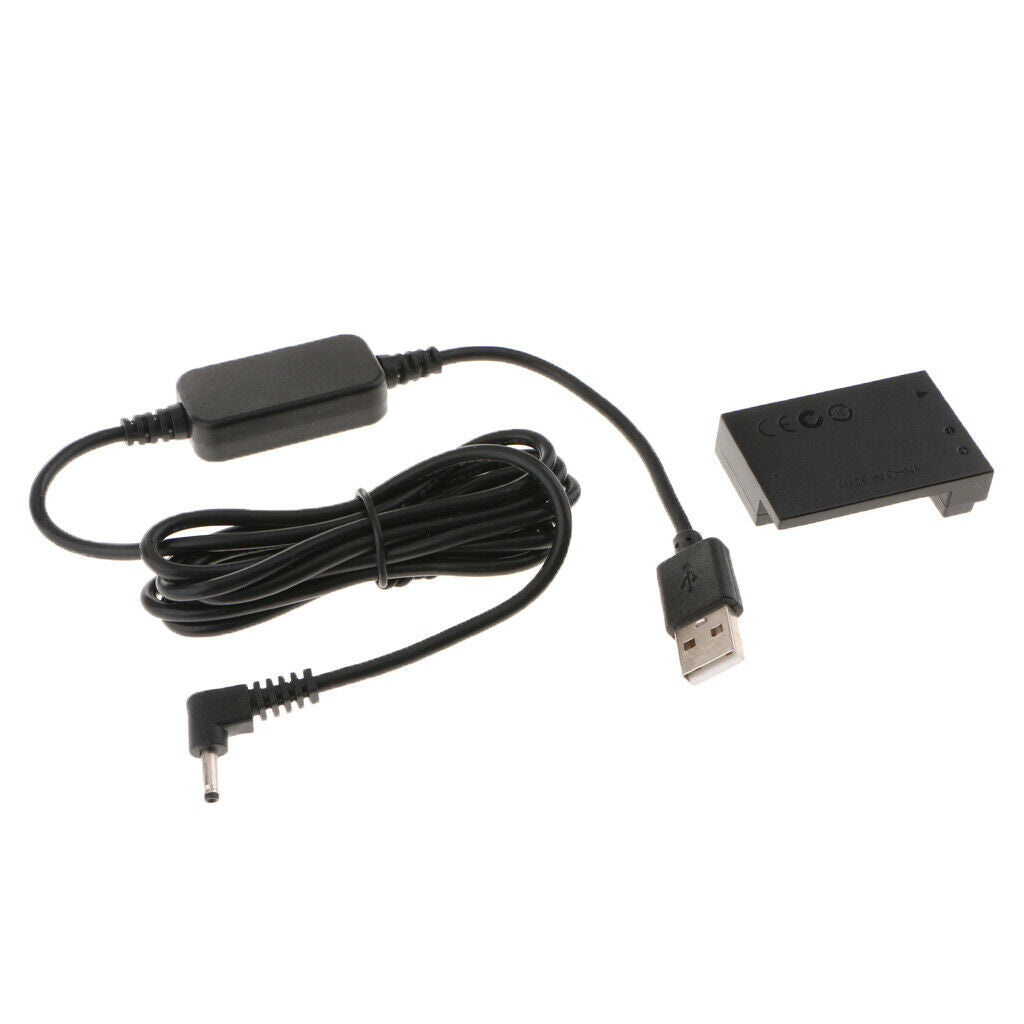 ACK-E15 USB Power Cable + DR-E15 DC Coupler For  100D Rebel SL1 Kiss X7