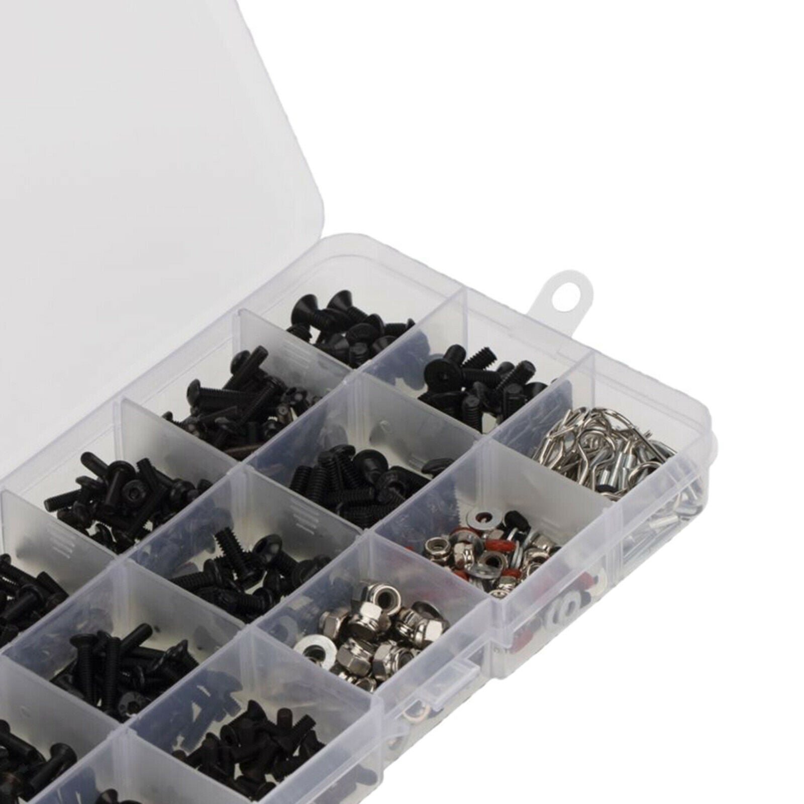 500Pcs M3 M4 Flat & Round Head Screws Fastener Fits 1/10 RC Repair Parts