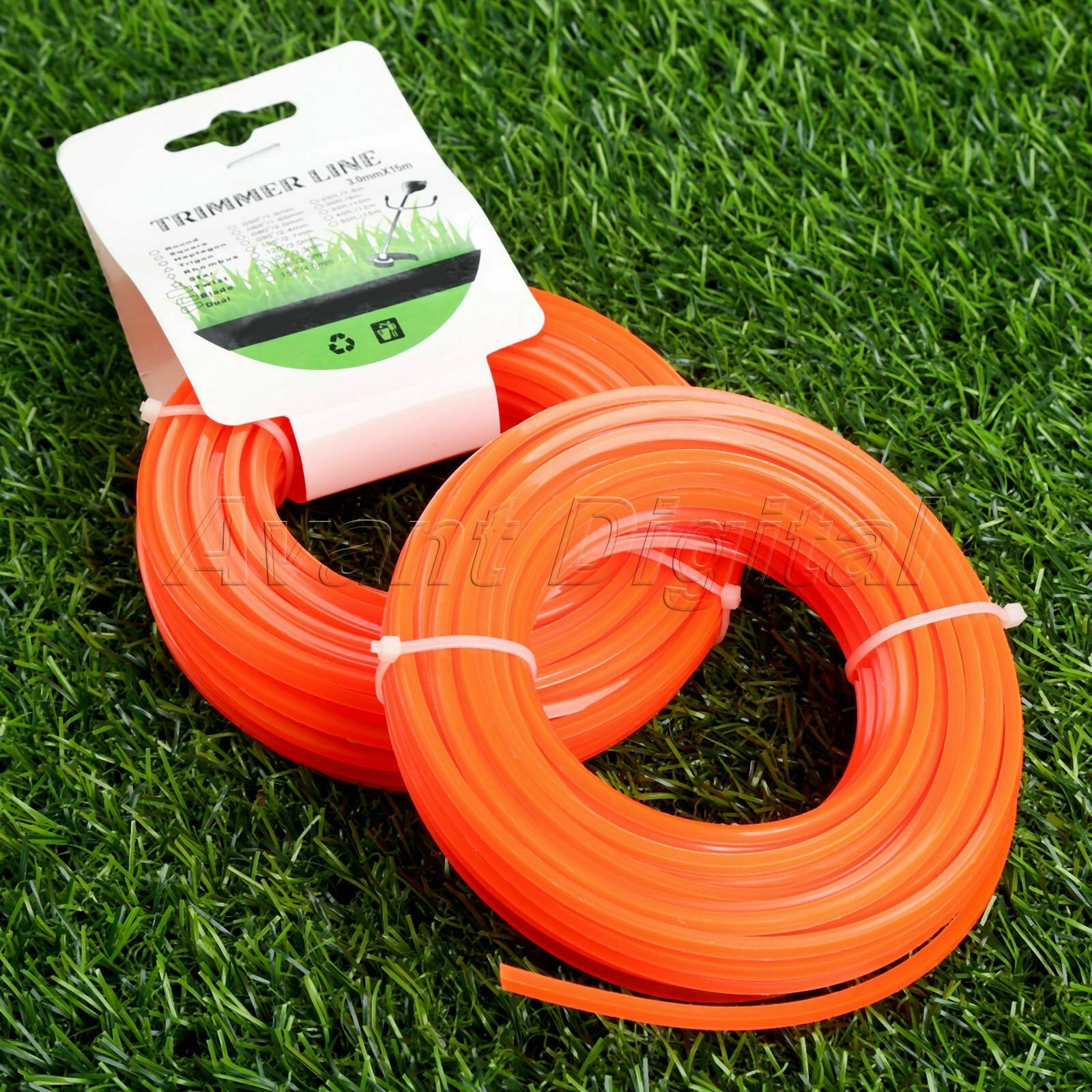 3mm Brushcutter Trimmer Strimmer Line Cord Nylon Brush Cutter Garden Power Tool