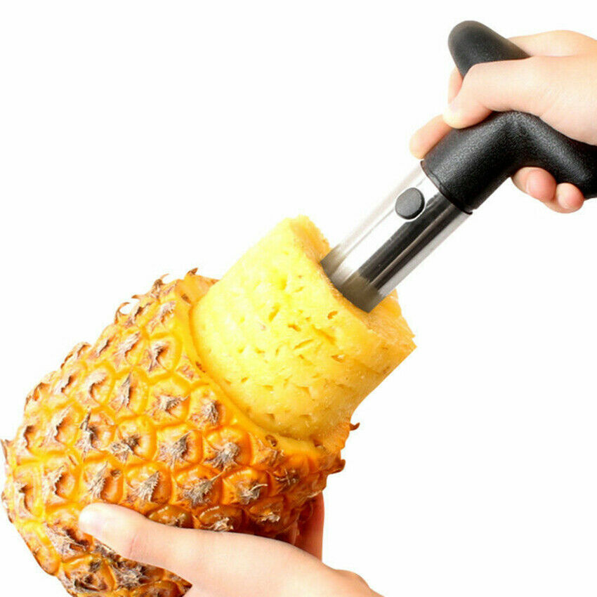 Stainless Steel Easy Kitchen Tool Fruit Pineapple Corer Slicer Cutter Peeler