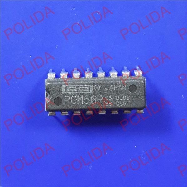 10PCS Audio D/A Converter IC BURR-BROWN/BB/TI DIP-16 PCM56P PCM56PG4