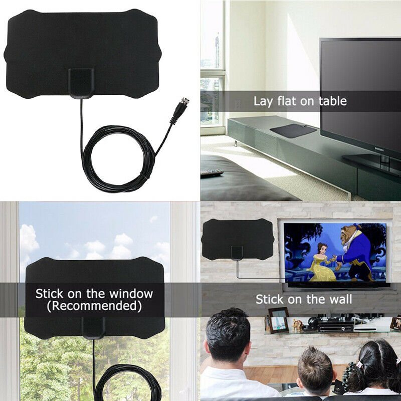 4K 1080P Indoor Digital HDTV Antenna Signal Amplifier Booster Aeria.l8