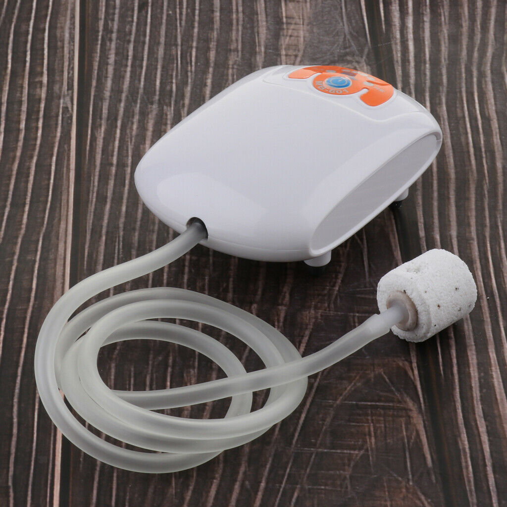 USB Aquarium Air Pump Fish Tank Air Diffuser Oxygen Pond Pump Single Outlet