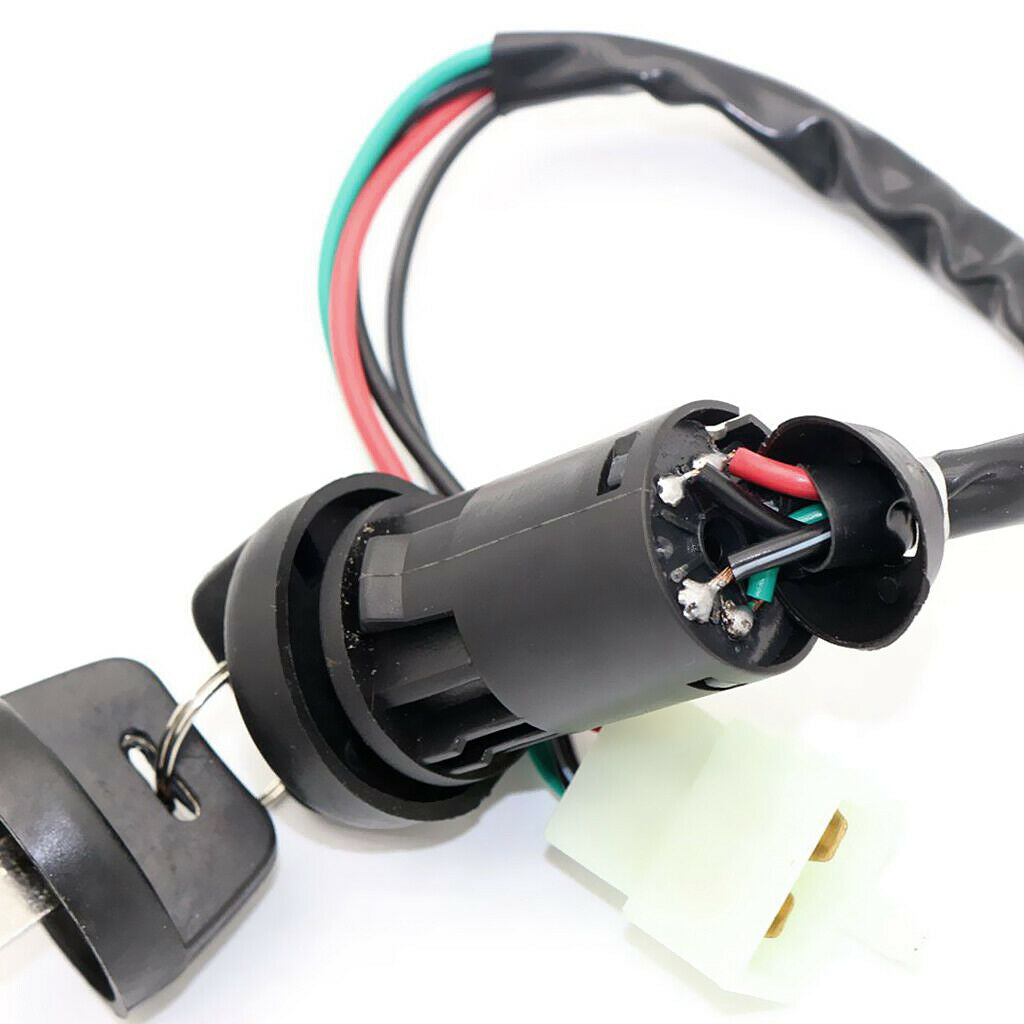 4-Wire Ignition Key Barrel Switch For ATV Quad Taotao  Dirt Bike 50-125cc