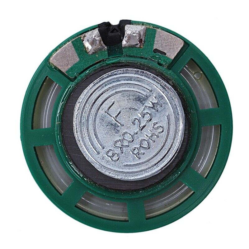 2 Pcs 1/4W 0.25W 8Ohm 27mm round external magnet speaker speaker,Sound amplifiW8