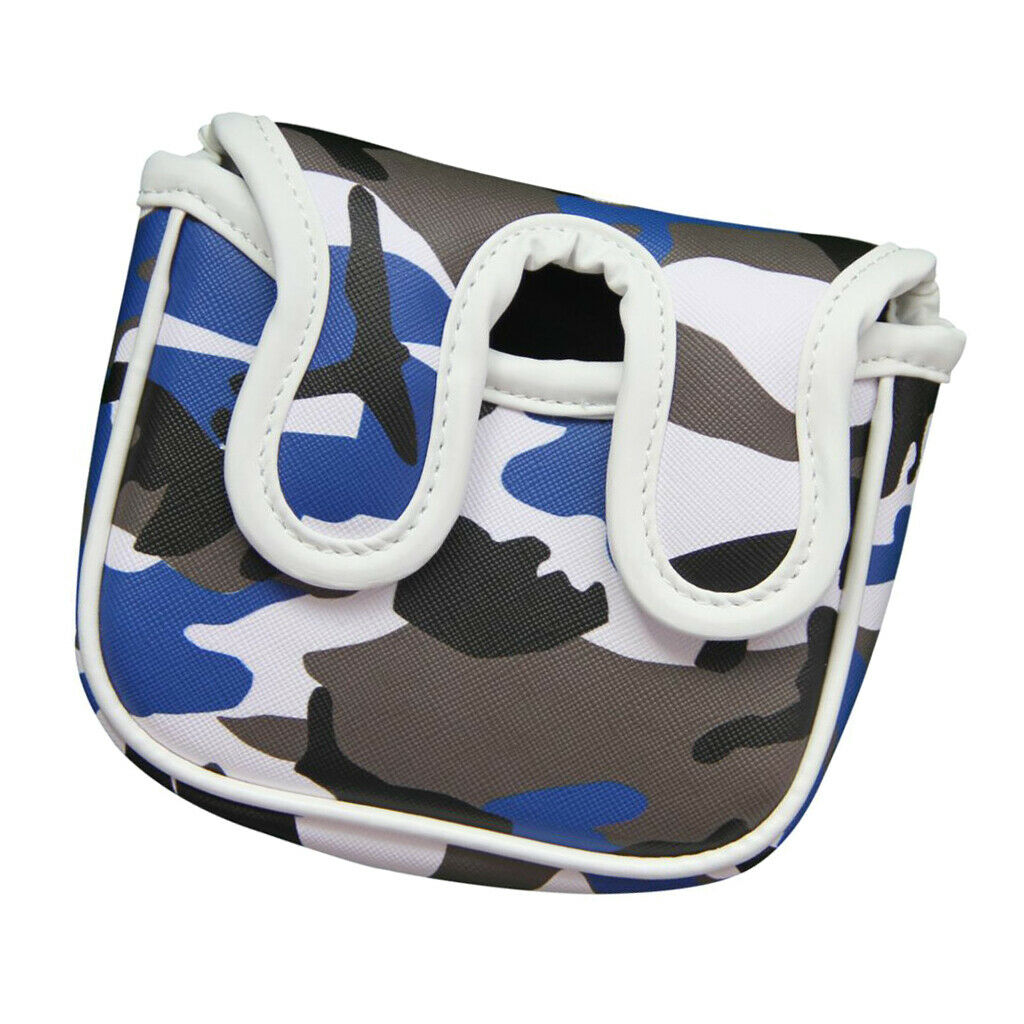 Pack of 1 Premium Golf Putter Cover Compact Club Head Cover PU Leather