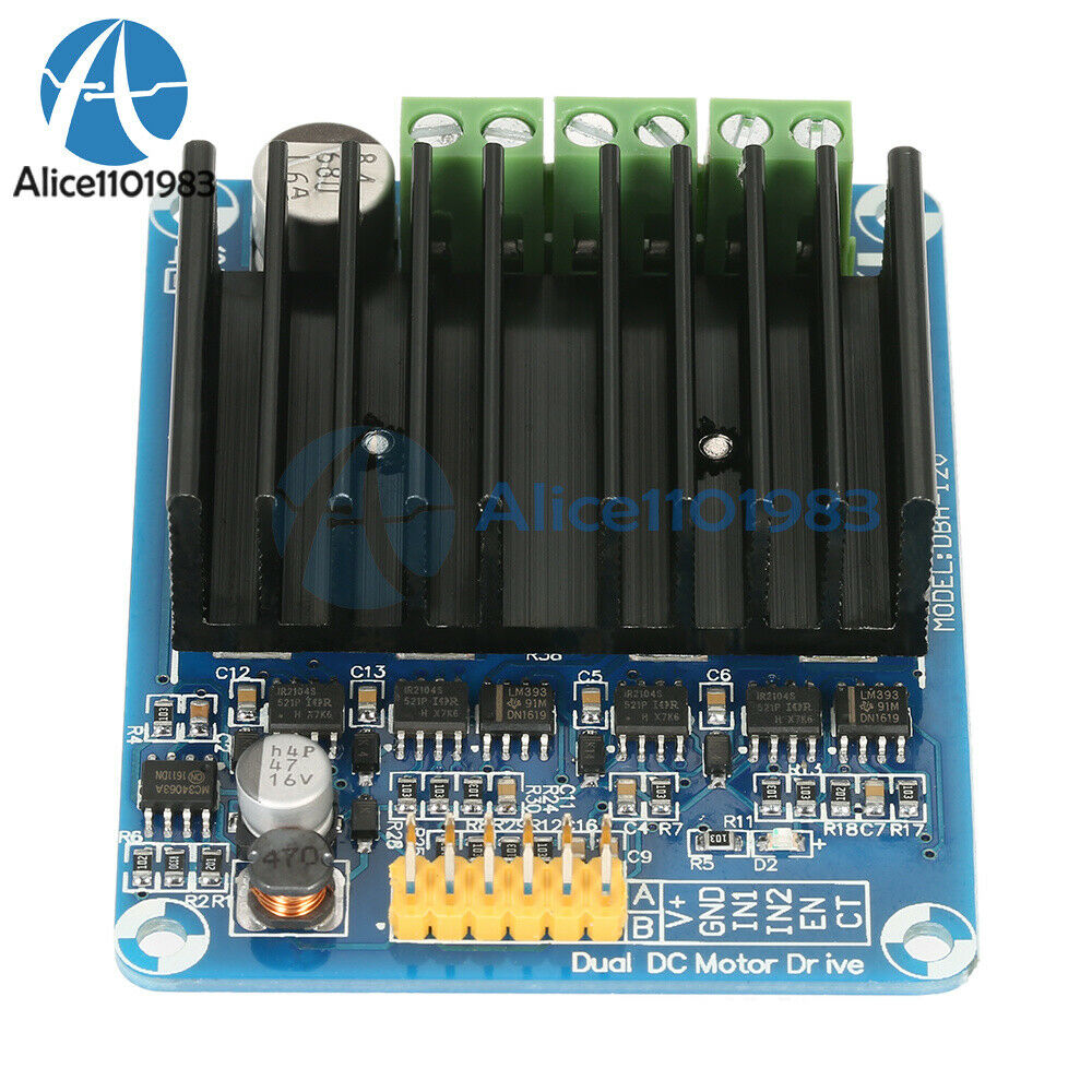 DC 5V-15V 30A Dual Channel With H bridge Motor Drive Module Controller