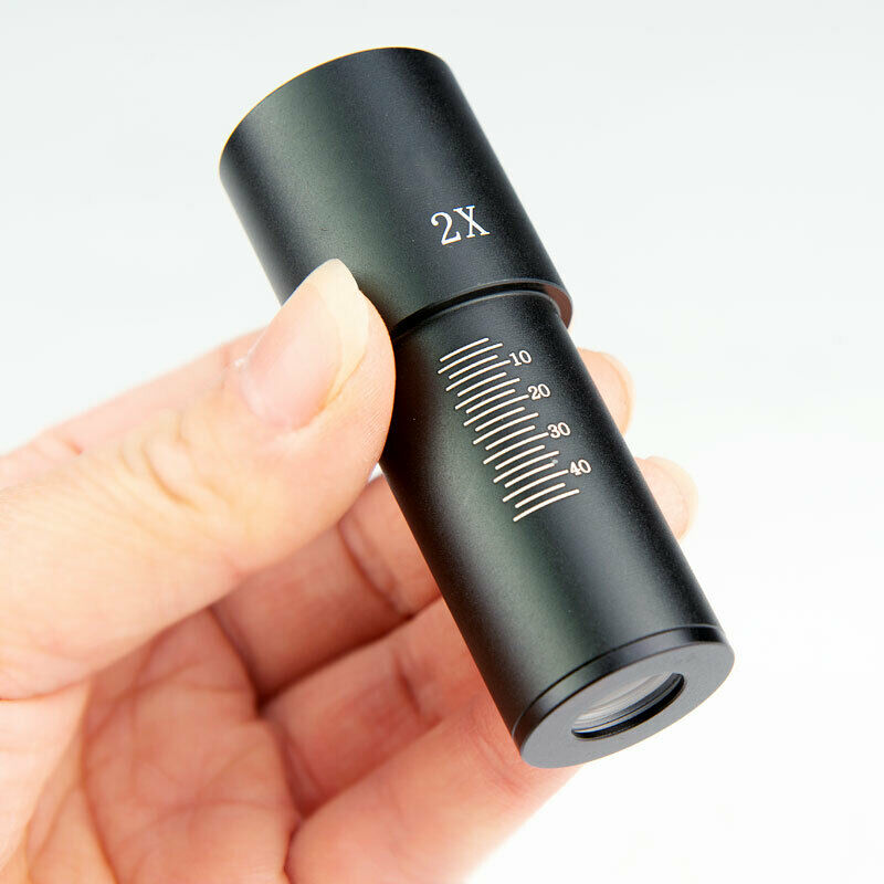 Biological Microscope Use 2X Microscope Barlow Eyepiece Magnification lens
