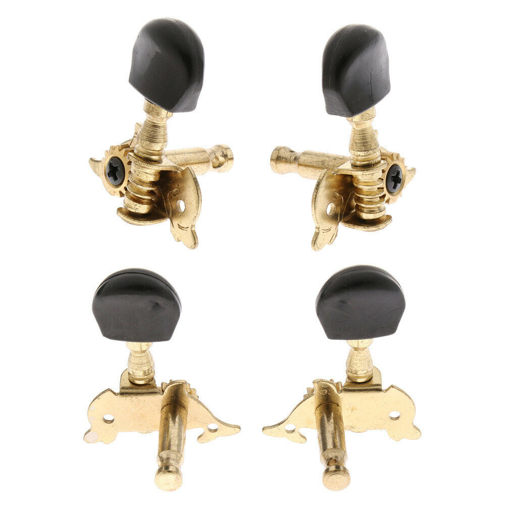 4 Pieces Open Tuning Tuners Mechanics For 4 Strings Ukuleles Guitar Accessories