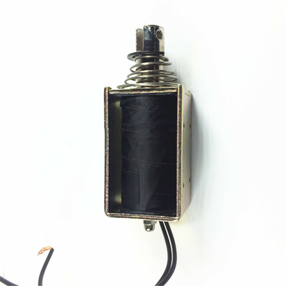 JF-1264B 12VDC 2.5A 10mm 55N Open Frame Solenoid Electromagnet Push/Pull type