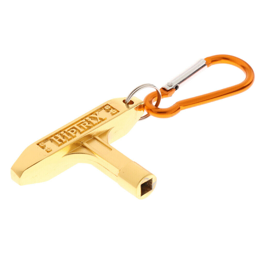 1x Standard Drum Key with Keyring for Drum Percussion Instrument Parts