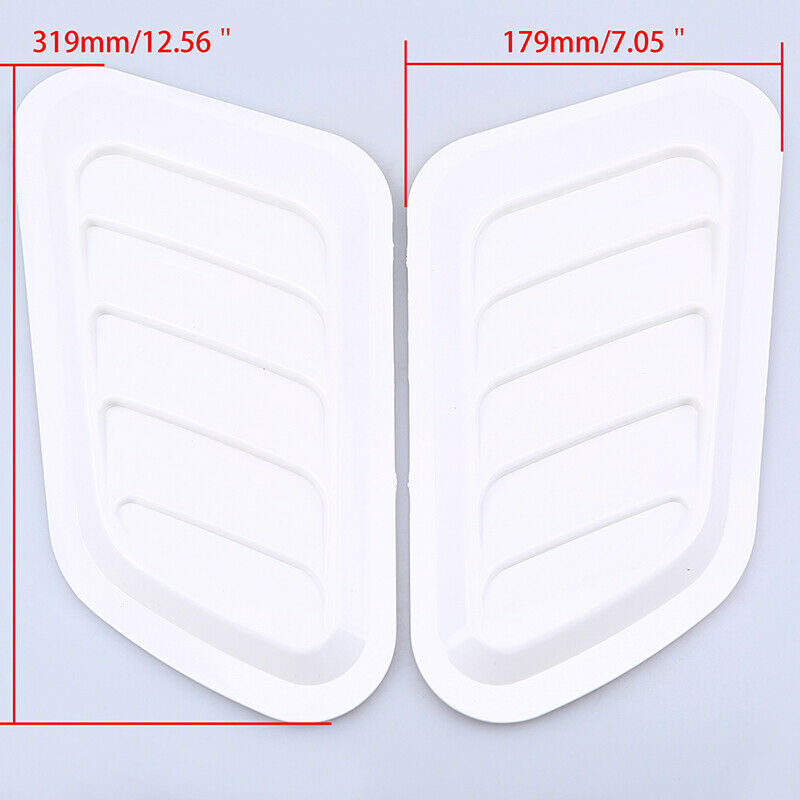 Universal Car Air Flow Fender Intake Hood Scoop Vent Bonnet Cover Decorative