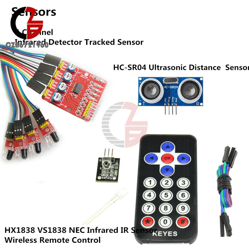Smart Car Kits + UNO R3 + Nano V3.0 I/O Shield + L298N Motor Driver Bluetooth