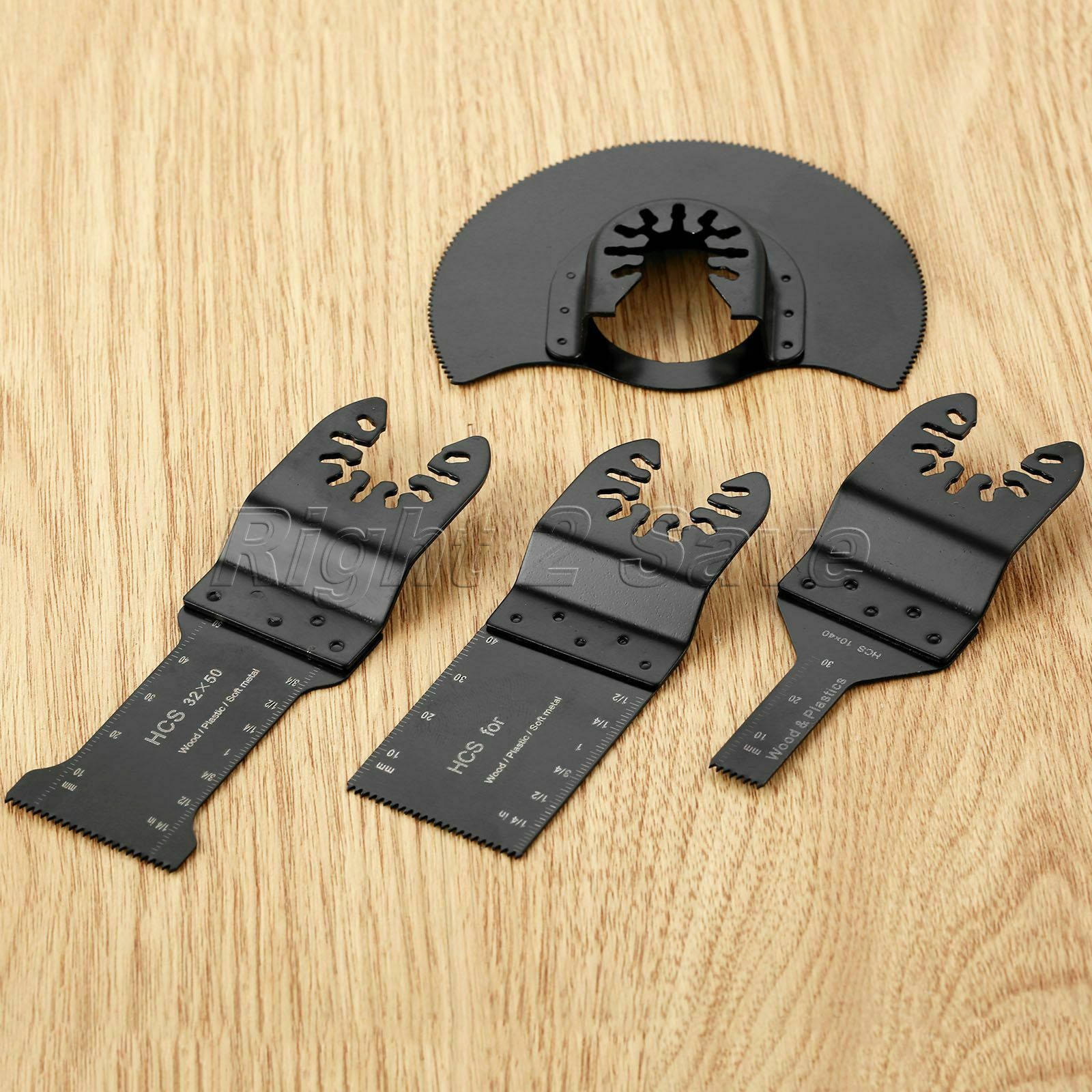 4pcs/set HCS Oscillating Multi Tool Saw Blades For Fein Multimaster Dewalt Bosch
