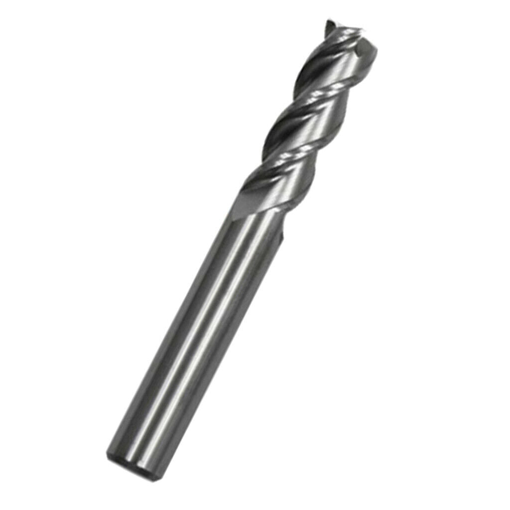 5x5Dx50mm Milling Cutter Wear-resistant Flat-end Tungsten Steel HRC45 New