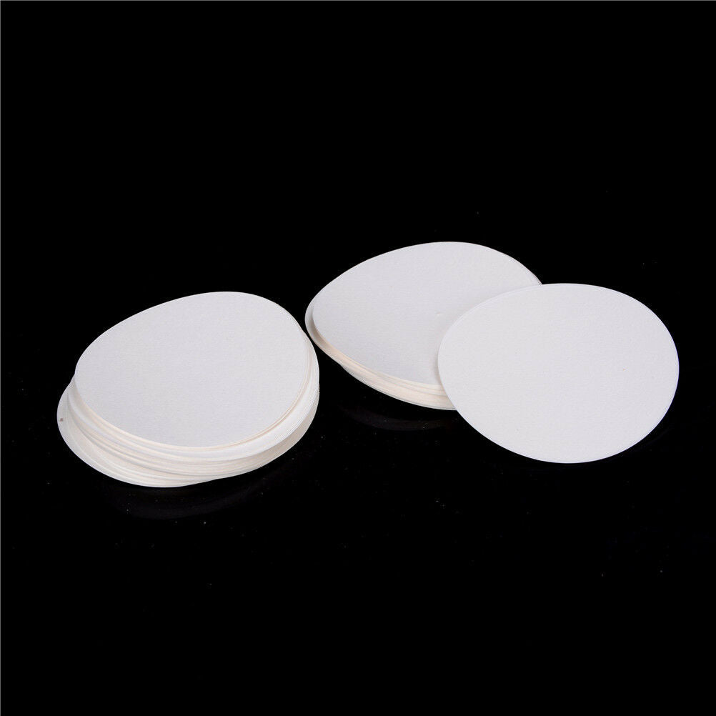 100pcs Filter Paper 9cm Medium Speed Filter Paper Lab Filtration MiSJCA