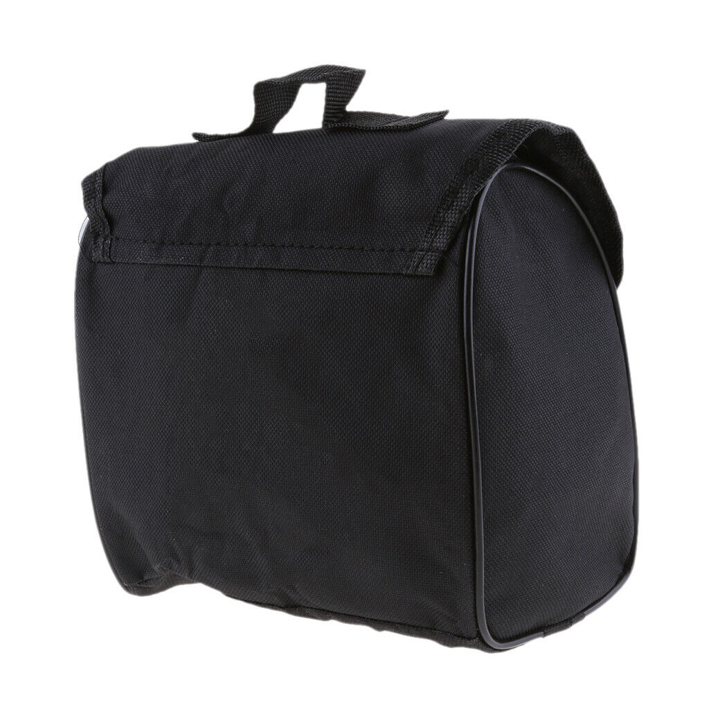 Black storage bag for single cylinder car metal