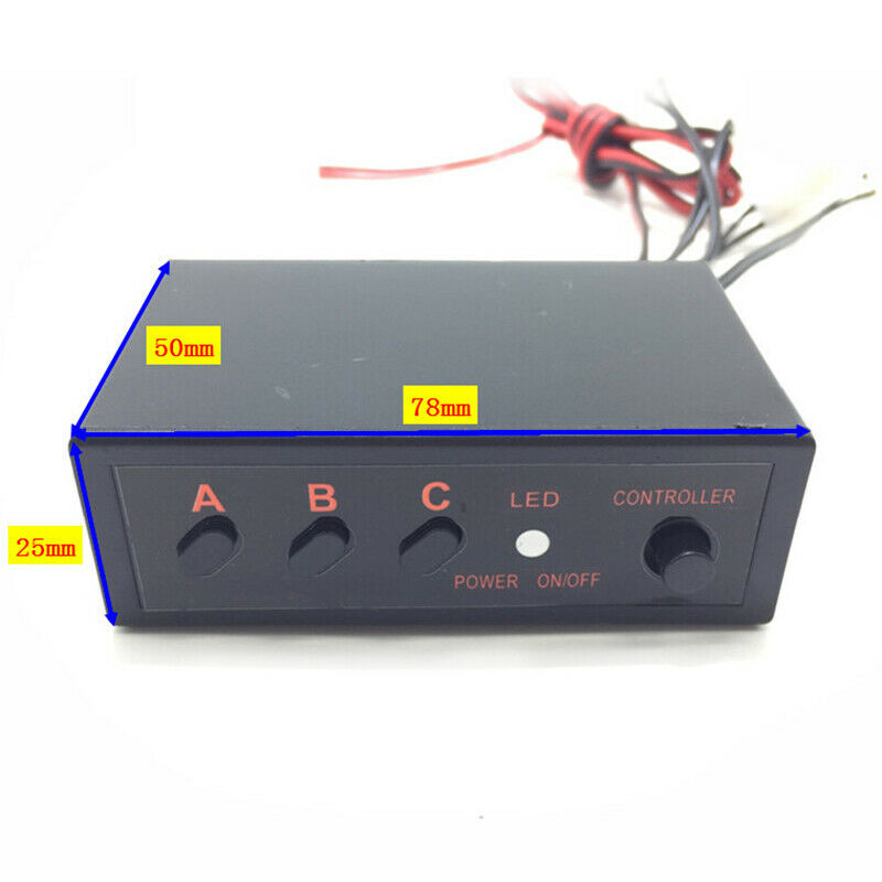 Car 18-LED Amber Strobe Emergency Flashing Warning Grill Light 12V Bright Set