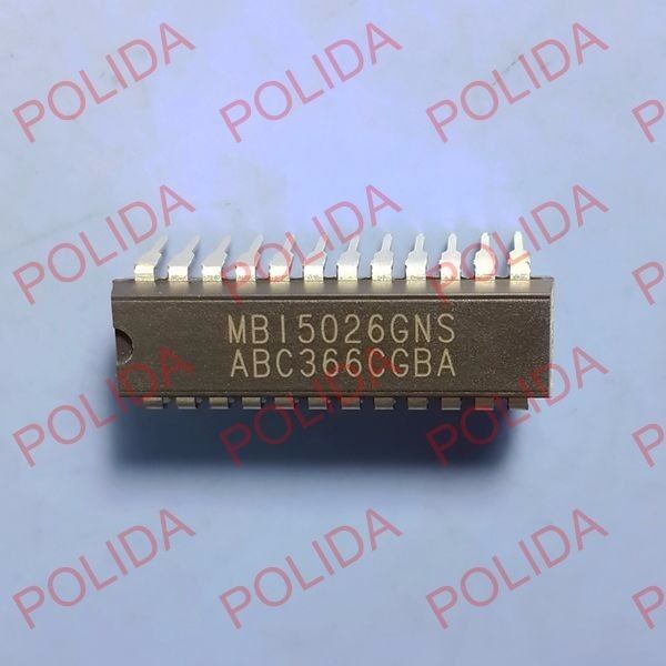 10PCS  LED Constant Driver IC MACROBLOCK SDIP-24 MBI5026GNS