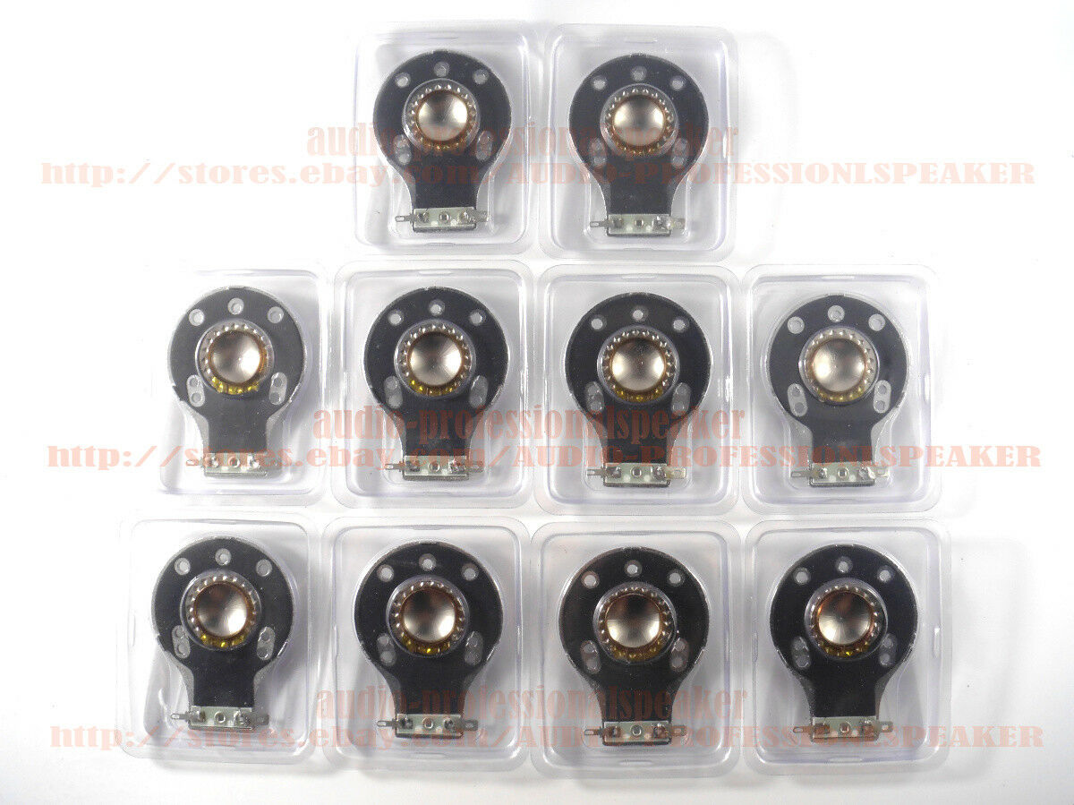 10pcs Replacement Diaphragm For JBL2412,2412H,2412H-1,JRX,SF,TR Models Metal