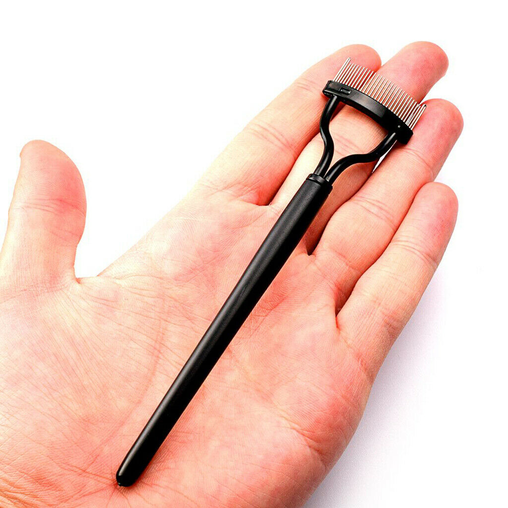 Eyelash Comb Curlers Makeup Mascara Applicators Eyebrow Grooming Brush