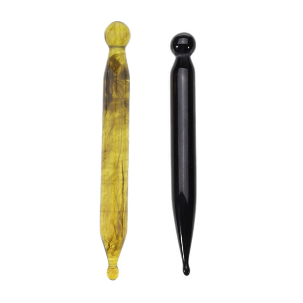 2 Pieces Massage Stick Acupuncture Facial Full Body Trigger Point Tool