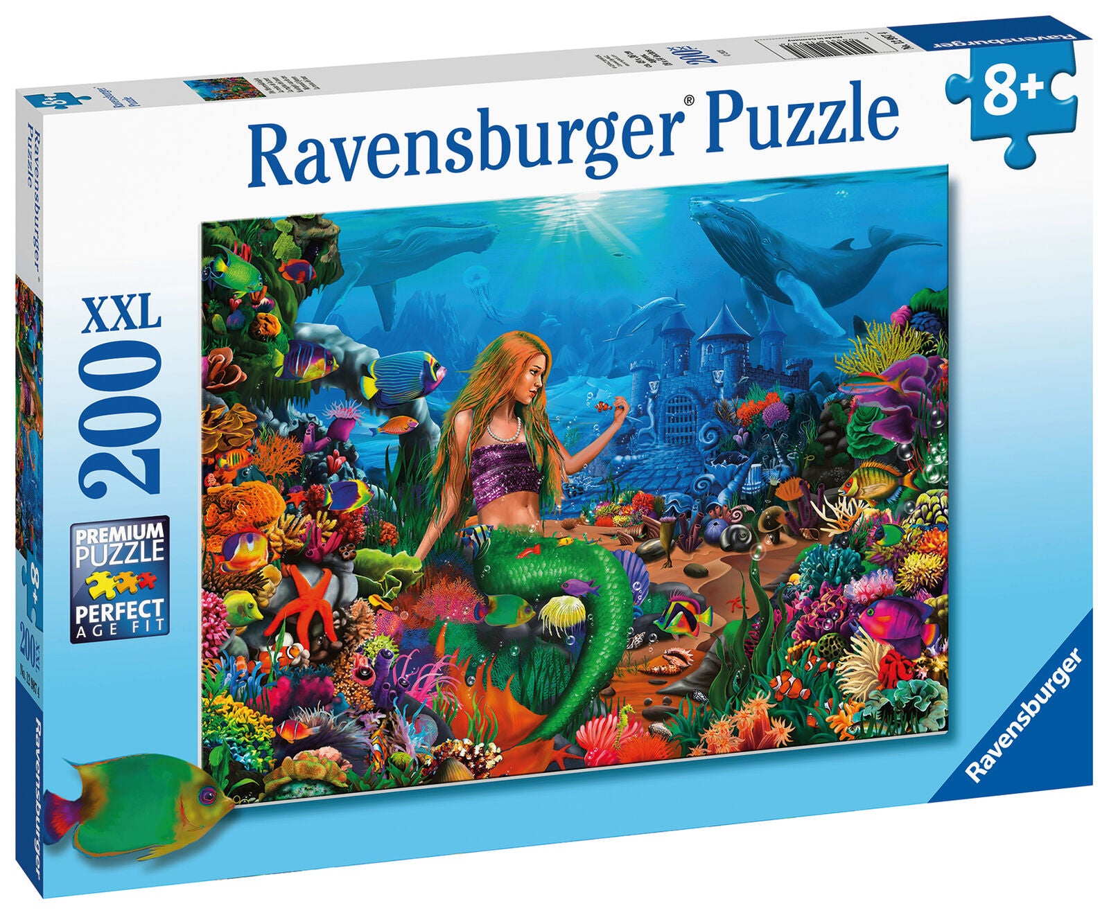 12987 Ravensburger Mermaid Queen Jigsaw Puzzle XXL 200 Pieces Children Age 8yr+