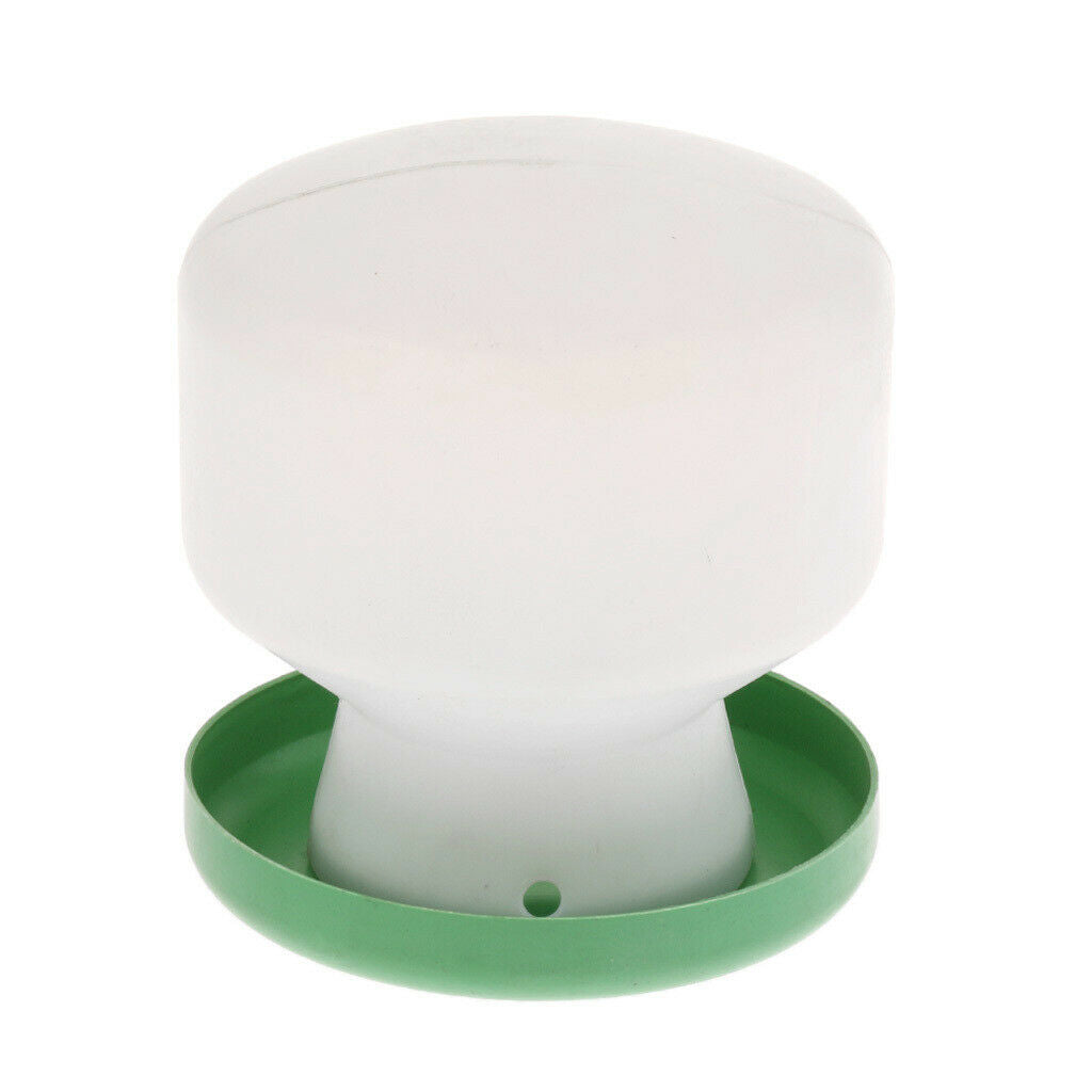 2 Pcs Automatic Poultry Bucket Watering Water Drinker Cups Food Feeder for Chick