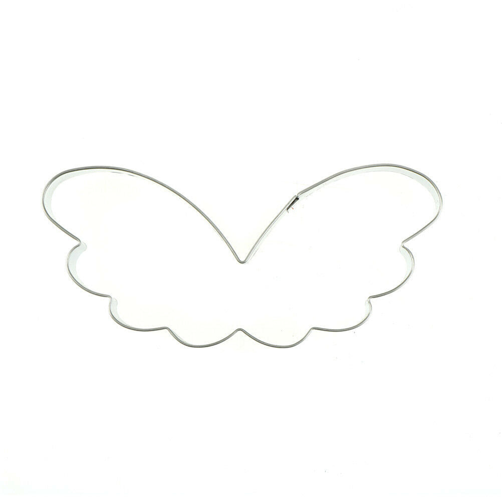 angel wings cookie molds stainless steel decoration cookie cutter baking tool Tt