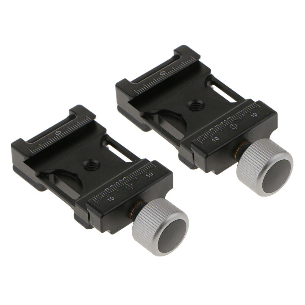 DC-38 Aluminum Quick Release Clamp With Arca-Swiss For Ball Head For 1/4