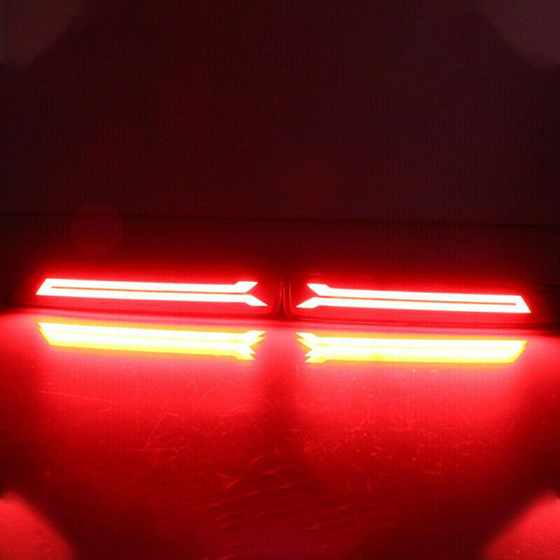 2PCS for  CRV CR-V 2007 2008 2009 Multi-Function LED Rear Bumper Light Rear FoY6