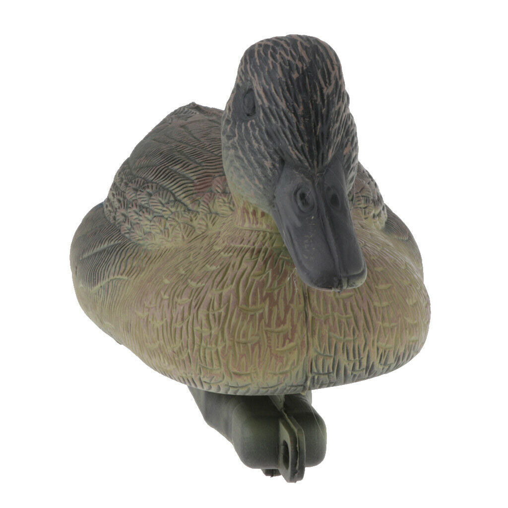 Duck Decoy Floating Decoy Lifelike Duck Garden Decors Ornaments Scarecrow
