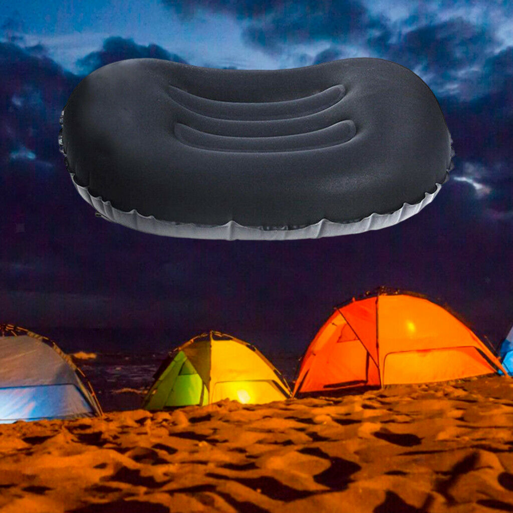 Ultralight Inflating Camping Pillows, Compressible Travel Pillow for Neck &