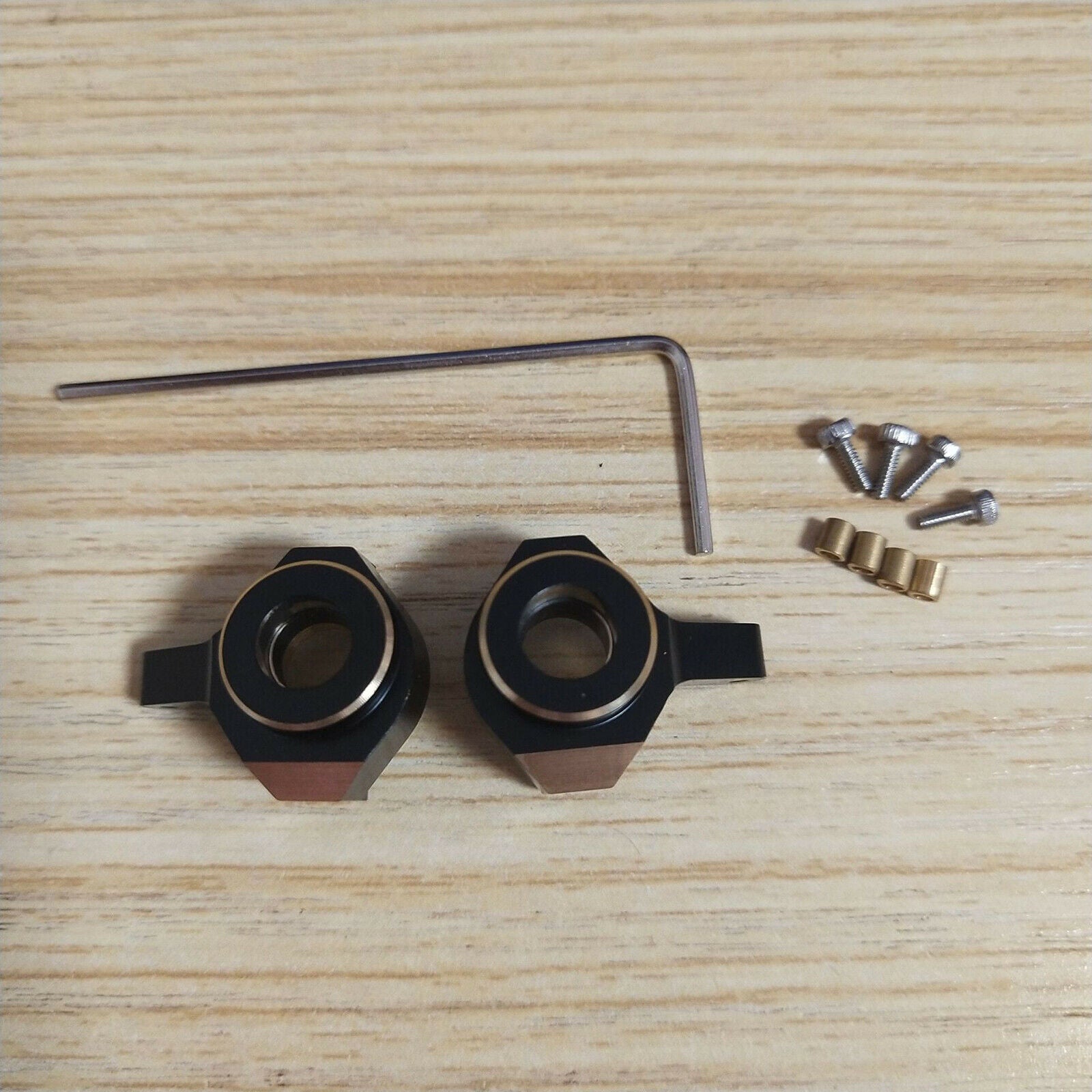 RC Car Steering Knuckle Set 2 pcs Fit for Axial SCX24 90081 Accessories