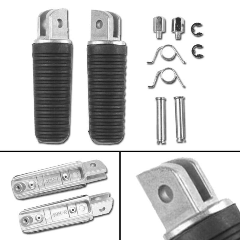 Motor Front Foot pegs Footrest For Yamaha XJ 900S FJR1300 FZ1 FZ6 FZ6R YZF 1000