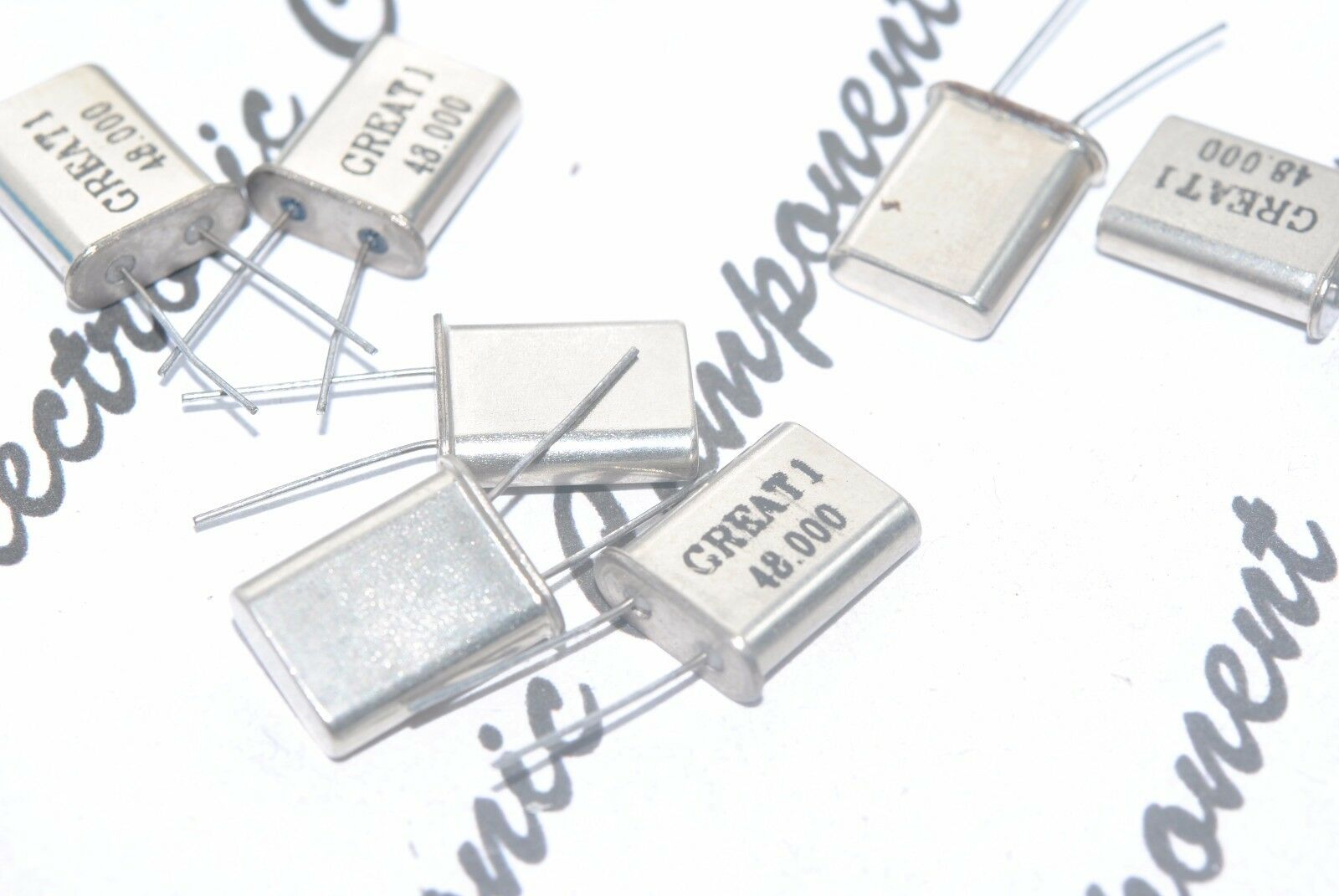 2pcs - 48MHZ (48.000MHZ) Quartz Crystal Resonator / XTAL