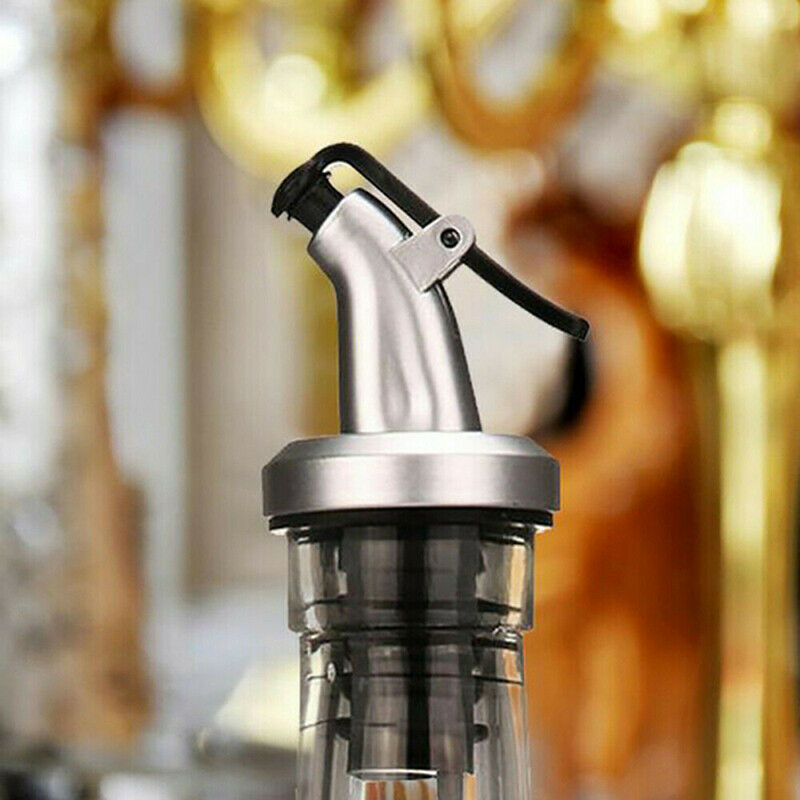 3pcs Stainless Steel Wine Bottle Stopper Liquor Bottle Pourer Stopper Dis.l8