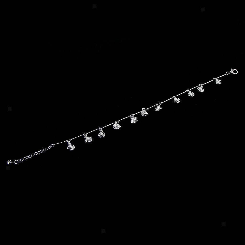 Trendy Jewelry Alloy Flatfish Foot Chain Anklets Ankle Bracelet Bell